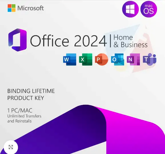 MICROSOFT OFFICE 2024 HOME & BUSINESS (MAC)