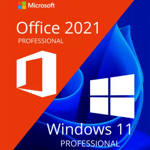MICROSOFT OFFICE 2021 PRO PLUS & WINDOWS 11 PRO BUNDLE